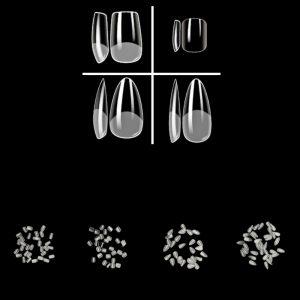 Soft Gel Tip – Medium Almond - Refill (20 Pack)