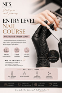 New Arrivals Aus: Entry Level Nail Course Online