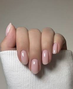 Nfs Nail Studio: Rubber Base Overlay — Short Natural Nails