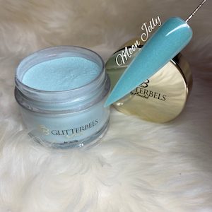 Glitterbels Coloured Acrylic: Glitterbels Acrylic Powder 28g -  Moon jelly