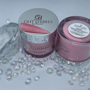 Glitterbels Core Acrylic: Glitterbels – Pinkerbel Sheer