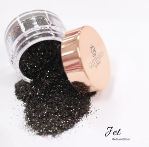 Glitterbels Loose Glitter: Jet (Medium)