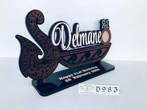 Birthday Keys: D983 Maori 21st Key