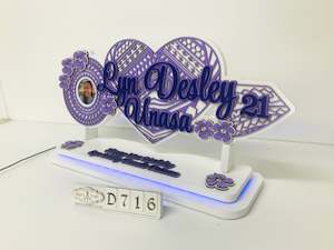 Led: D716 Polynesian 21st Key