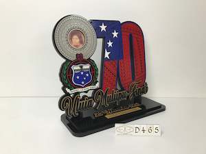 Birthday Plaques: D465 70th Samoan Plaque