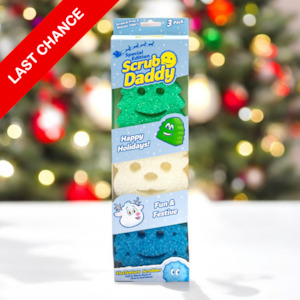 Products: Scrub Daddy 🎄 Christmas Shapes ❄️ Special Edition 3-Pack! 🎅🏼