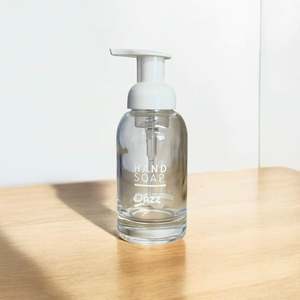 Dazz: Foaming Hand Soap Glass Bottle with Dispenser