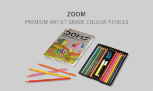 Products: 7943 - DOMS ZOOM PREMIUM ARTIST GRADE COLOUR PENCILS - Naman Limited