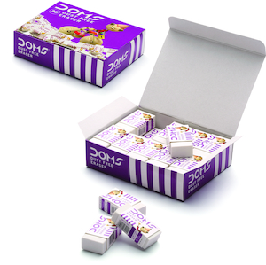 3420 - DOMS 20 DUST FREE WHITE ERASERS PACK - Naman Limited