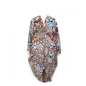 Animal Print Modal Kimono