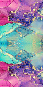 Wool Cape: Abstract Merino Wool Travel Cape