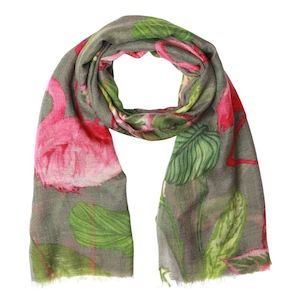 Animal Fine Merino Silk Designer Scarf