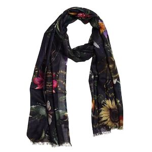Australian Coastal Pure Silk Designer Scarf