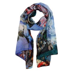 Old Masters Pure Silk Designer Scarf