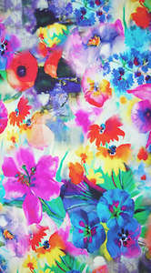 Floral Print Cotton Modal Designer Scarf