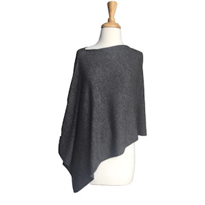 Charcoal Poncho