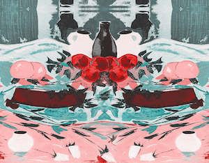 Architectural Print Modal Kimono