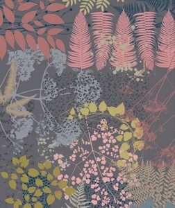 Tropical Cotton Velvet Short Kimono