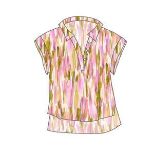 Dresses: 400-PB52 - Hi-lo Shirt