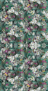 Floral Modal Satin Kaftan
