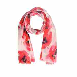 Cotton Modal: Floral Cotton Modal Designer Scarf