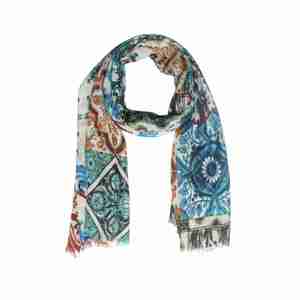 Geometric Cotton Modal Designer Scarf