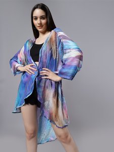 Purple Dreams Modal Kimono