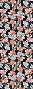 Midnight Magnolia Pure Silk Scarf