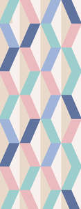 Isometric Harlequin Pure Silk Scarf