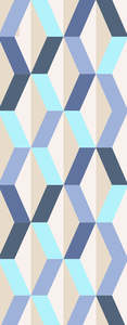 Isometric Harlequin Pure Silk Scarf