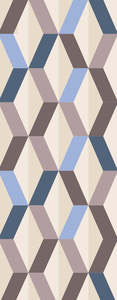 New Arrival: Isometric Harlequin Pure Silk Scarf