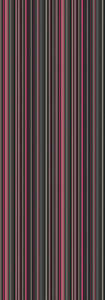 Noir Multi-Stripe Pure Silk Scarf