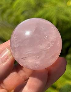 Rose Quartz: Star Rose Quartz Sphere