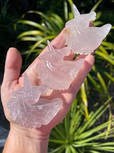 Rose Quartz: Rose Quartz Unicorn