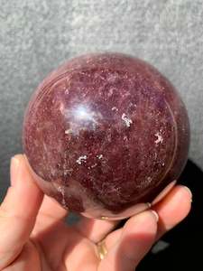 Rose Quartz: Tanzberry Quartz Sphere