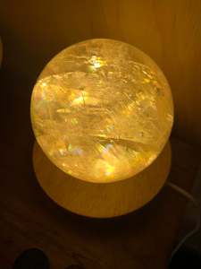 Home Decor: USB Light Base Yellow/Warm Large