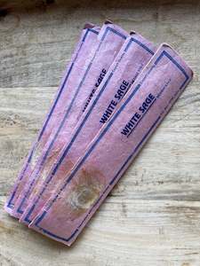 Smudging And Incense: White Sage Flora Incense Sticks