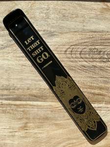 Incense Holder, Let That Shit Go Ceramic