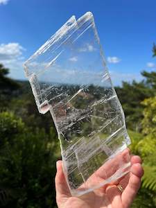Selenite And Satin Spar: Selenite Window