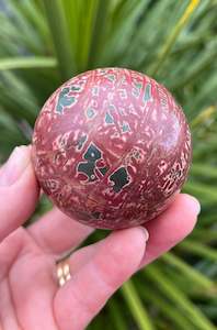 Jasper: Cherry Creek Jasper Sphere