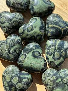 Kambaba Jasper Heart