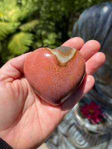 Polychrome Jasper Heart