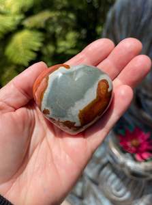 Polychrome Jasper Heart