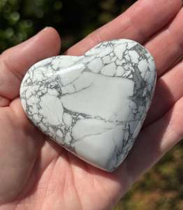 Heart: Howlite Heart