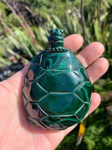 Malachite Carved Turtle