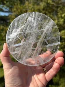 Clear Quartz 1: Clear Quartz Grid Plate