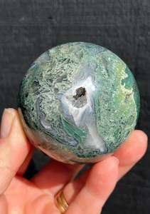 Moss Agate: Moss Agate Sphere