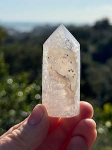 Agate: Druzy Agate Obelisk 3