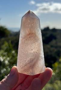 Agate: Druzy Agate Obelisk 2
