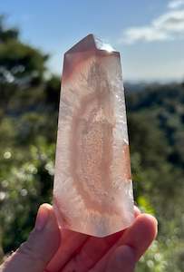 Agate: Druzy Agate Obelisk